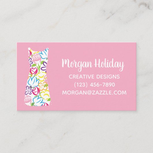 フローラシフトドレスビジネスまたはカー連絡ド 名刺 (正面)