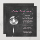 フローラシャルボードブライダルシャワー招待2 招待状 (正面/裏面)