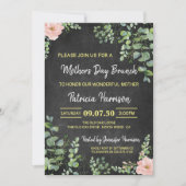 フローラシャルボードマザーズデイブランチ招待状 招待状 (正面)