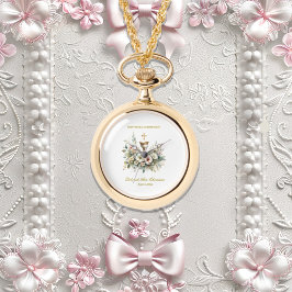 フローラシャレーファーストコミューンネックレス 腕時計