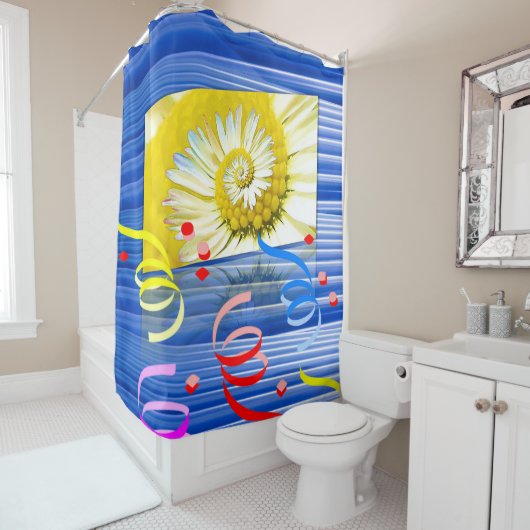 フローラシャワーカーテン シャワーカーテン (インサイチュ)