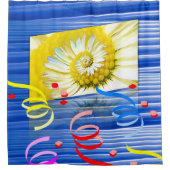 フローラシャワーカーテン シャワーカーテン (正面)