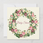 フローラシャワー 招待状 (正面)