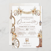 フローラシャーロサンフラワーカントリー素朴キンセアニェラ 招待状 (正面/裏面)