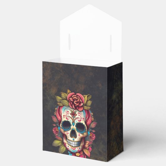 フローラシュガースカルスウィート16誕生日 フェイバーボックス (オープン)