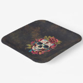 フローラシュガースカルディアデロスムエルトスパーティー ペーパープレート