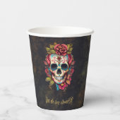 フローラシュガースカルディアデロスムエルトスパーティー 紙コップ (裏面)
