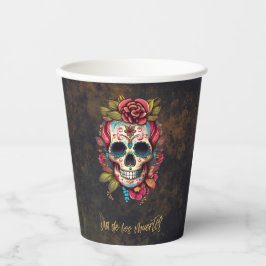 フローラシュガースカルディアデロスムエルトスパーティー 紙コップ