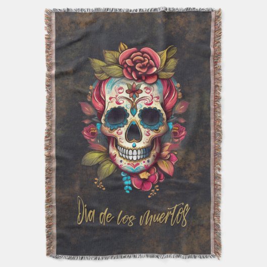 フローラシュガースカルディーアデロスムエルトススペインの スローブランケット (正面縦)