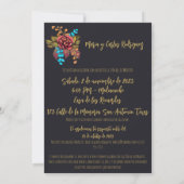 フローラシュガースカルディーアデロスムエルトススペインの 招待状 (裏面)