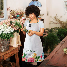 フローラショップフローリスト縁ど花 エプロン