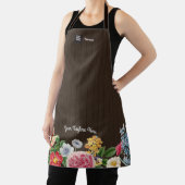 フローラショップフローリスト花縁ど濃色 エプロン (インサイチュ)