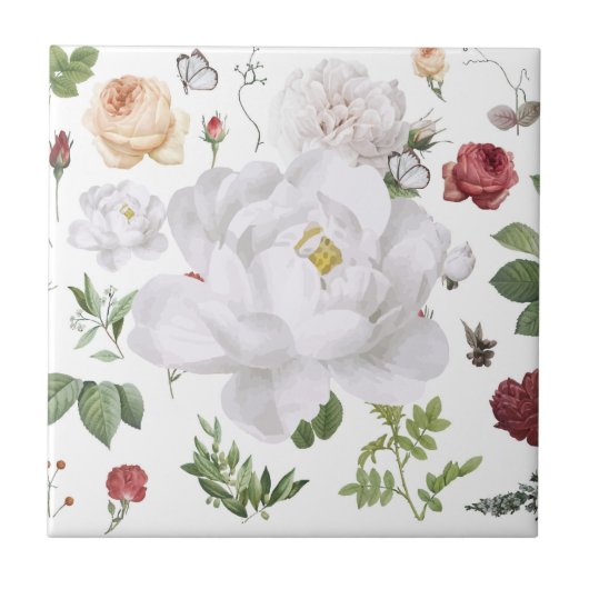 フローラショップ近く タイル (正面)