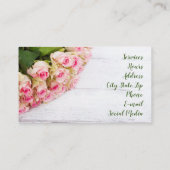 フローラショップ 名刺 (裏面)