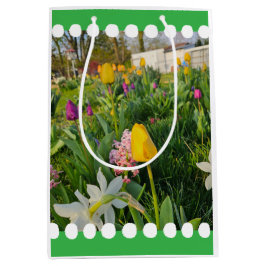 フローラショルダートバッグ ミディアムペーパーバッグ