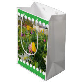 フローラショルダートバッグ ミディアムペーパーバッグ (裏面アングル)