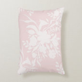 フローラシルエットパターン(ピンクトーン) アクセントクッション (正面(垂直))