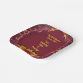 フローラシンフォニー結婚ズ・エレガンス・コレクション ペーパープレート (傾斜あり)