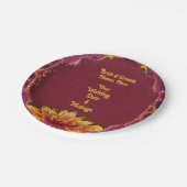 フローラシンフォニー結婚ズ・エレガンス・コレクション ペーパープレート (アングル)