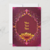 フローラシンフォニー結婚ズ・エレガンス・コレクション 招待状 (裏面)