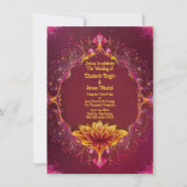 フローラシンフォニー結婚ズ・エレガンス・コレクション 招待状 (正面)