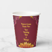 フローラシンフォニー結婚ズ・エレガンス・コレクション 紙コップ (裏面)