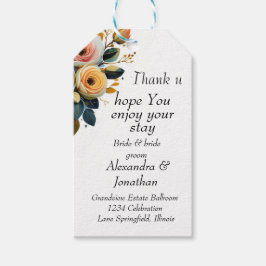 フローラシンプルアート ギフトタグ