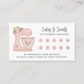 フローラシンプルケーキベーカリー事業 ロイヤリティカード (正面)