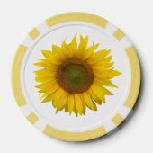 フローラシンプルサンフラワーカントリー ポーカーチップ (裏面)