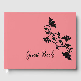 フローラシンプルサーモンゲストブック ゲストブック