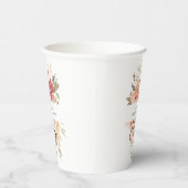 フローラシンプルスウィート16誕生日 紙コップ (右)