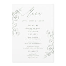 フローラシンプルセージグリーングリーナリーボホ結婚の