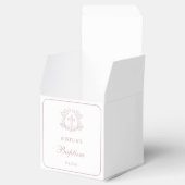 フローラシンプルピンククロスバプティスキューブ フェイバーボックス (オープン)