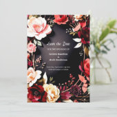 フローラシンプルブルゴーニュ セーブザデート (スタンド正面)