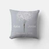 フローラシンプルブーケキープサケ クッション (正面)