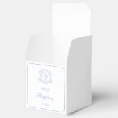 フローラシンプルライトブルークロスバプティスキューブ フェイバーボックス (オープン)