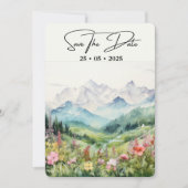 フローラシンプル山水平 セーブザデート (正面)