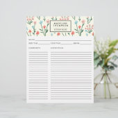 フローラシンプル植物性ピンクブルーフラワーレシピ (スタンド正面)