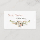 フローラシンプル水彩名刺 名刺 (正面)