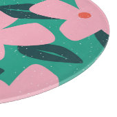 フローラシンプル:抽象芸術美しい カッティングボード (角)