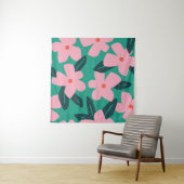 フローラシンプル:抽象芸術美しい タペストリー (インサイチュ)