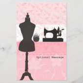 フローラシーストレスファッションドレス型枠マネキン チラシ (裏面)