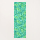 フローラシームレスなテクスチャ、ファッション供給 ヨガマット (裏面)