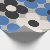 フローラシームレスなパターンデザイン。スカンジナビアスタイル ラッピングペーパー (角)