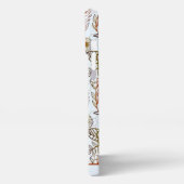 フローラシームレスパタパーソナライズされたーン iPhoneケース (左側面)