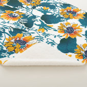 フローラシームレスパターン、アールヌーボー シェルパブランケット (3/4)