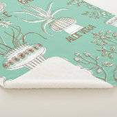 フローラシームレスパターン シェルパブランケット (3/4)