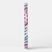 フローラシームレスパターン、フロー付きエンドレステクスチャ Case-Mate iPhoneケース (裏面 / 右)