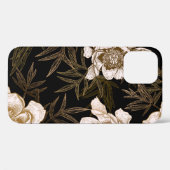 フローラシームレスパターン。庭の花は、 Case-Mate iPhoneケース (裏面 (横))