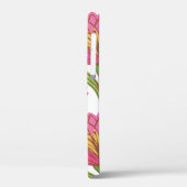 フローラシームレスパターン。白い赤い花 Case-Mate iPhoneケース (裏面 / 左)